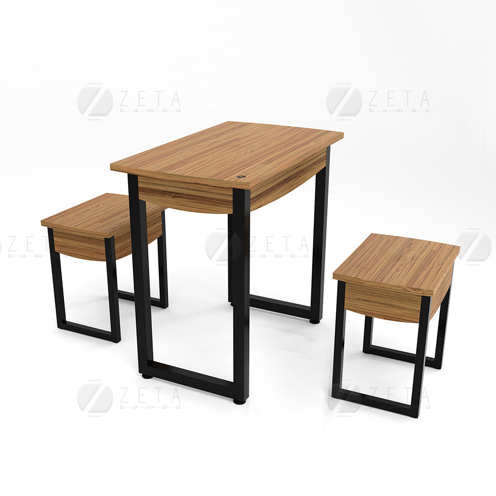Zbambú Mesa+Silla Zaus6 Zbambú Mesa+Silla Zaus6