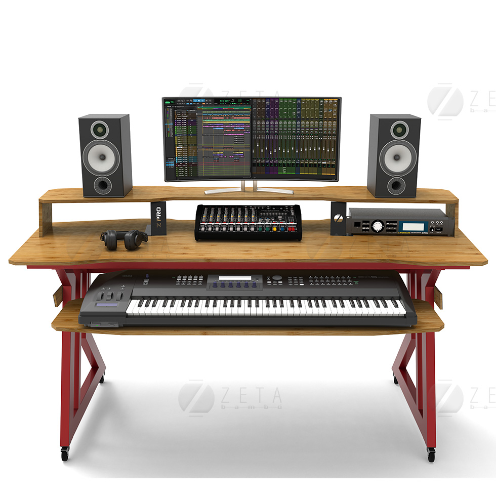 Mesa ZPRO4 Mesa en Guadua para producción musical